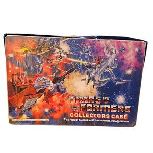 Vintage Transformers Collectors Carrying Case 1984 Optimus Tara Toy Corp 75100 M